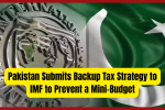 Pakistan Submits Backup Tax Strategy to IMF to Prevent a Mini-Budget